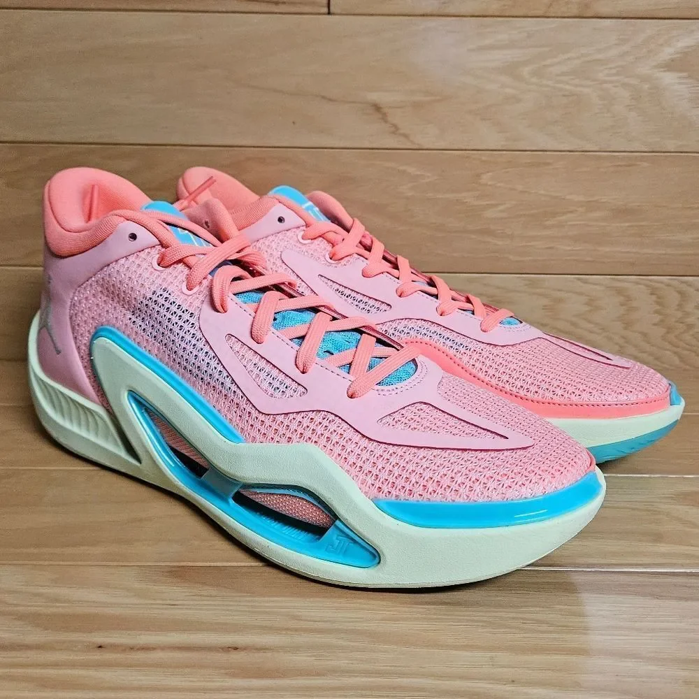 Jordan Tatum 1 Pink Lemonade Mens Basketball Shoe Sneaker DV6208-600 Jayson - Picture 2 of 13